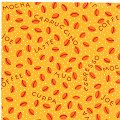 orange gold coffee toss